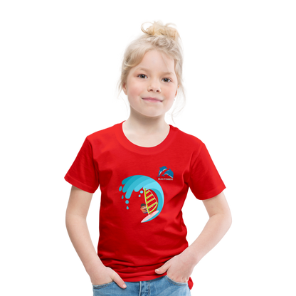 BLUU POMBOO Kinder Premium T-Shirt - Rot