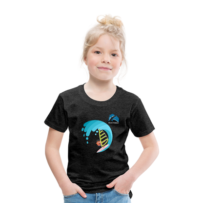 BLUU POMBOO Kinder Premium T-Shirt - Anthrazit