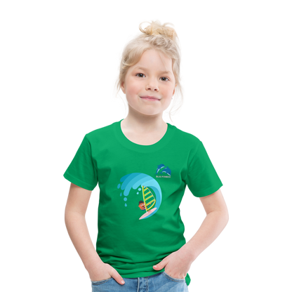 BLUU POMBOO Kinder Premium T-Shirt - Kelly Green