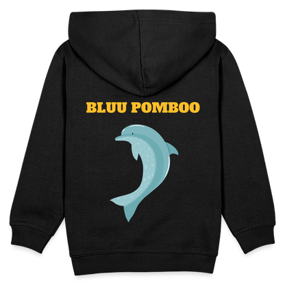 BLUU POMBOO Kinder Premium Hoodie - Schwarz