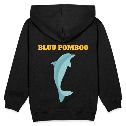 BLUU POMBOO Kinder Premium Hoodie - Schwarz