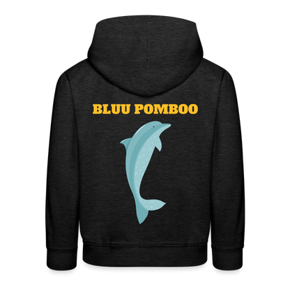 BLUU POMBOO Kinder Premium Hoodie - Anthrazit