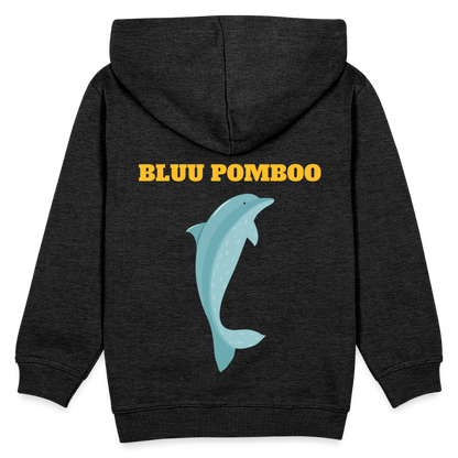 BLUU POMBOO Kinder Premium Hoodie - Anthrazit