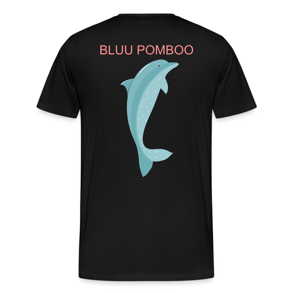 BLUU POMBOO Männer Premium T-Shirt - Schwarz