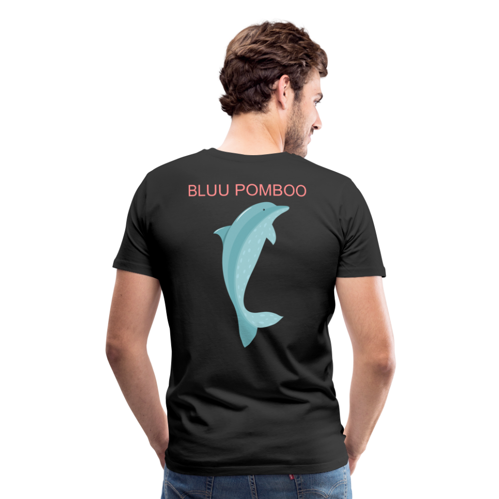 BLUU POMBOO Männer Premium T-Shirt - Schwarz