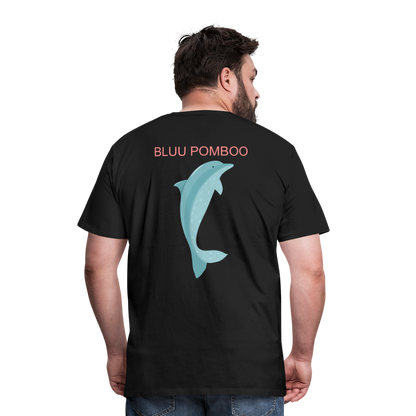 BLUU POMBOO Männer Premium T-Shirt - Schwarz