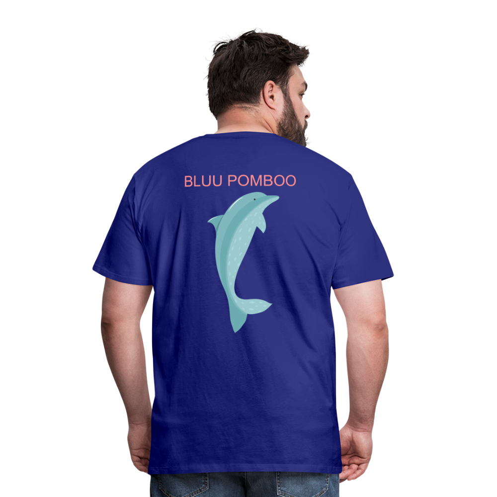 BLUU POMBOO Männer Premium T-Shirt - Königsblau