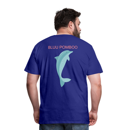 BLUU POMBOO Männer Premium T-Shirt - Königsblau