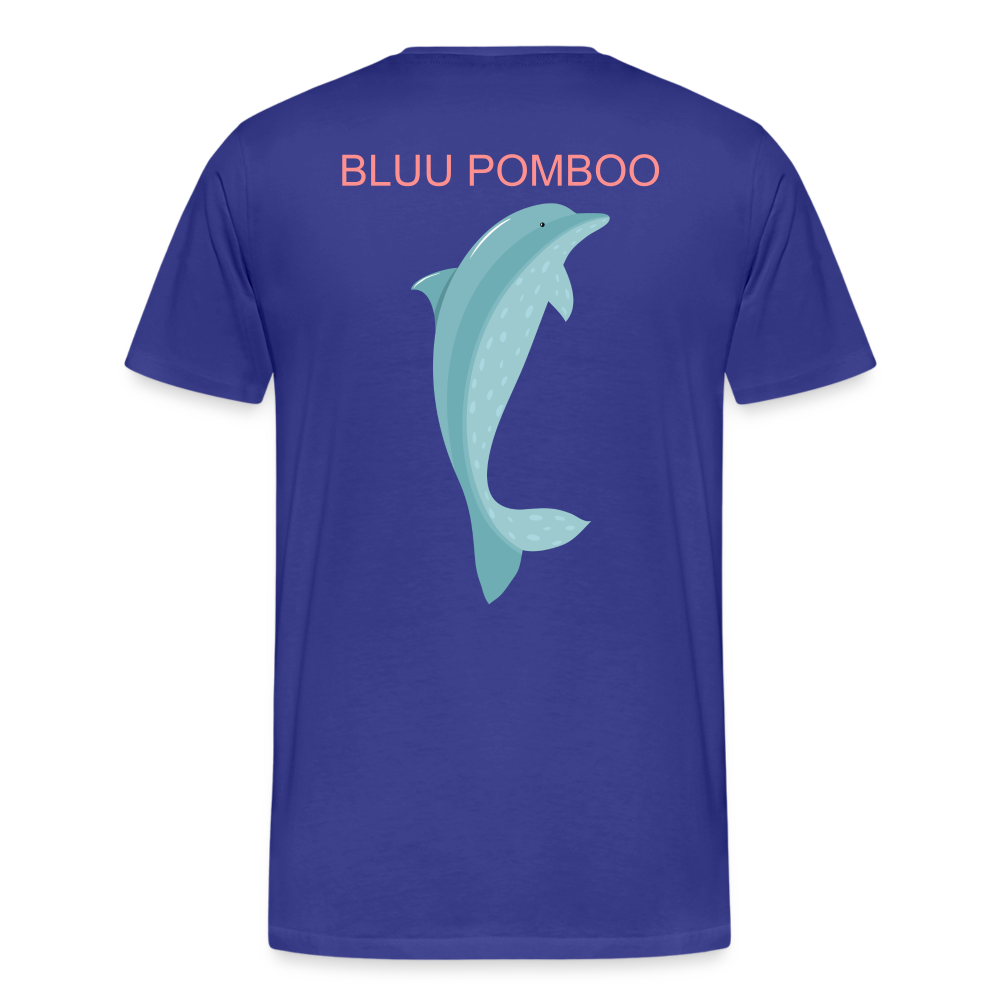 BLUU POMBOO Männer Premium T-Shirt - Königsblau