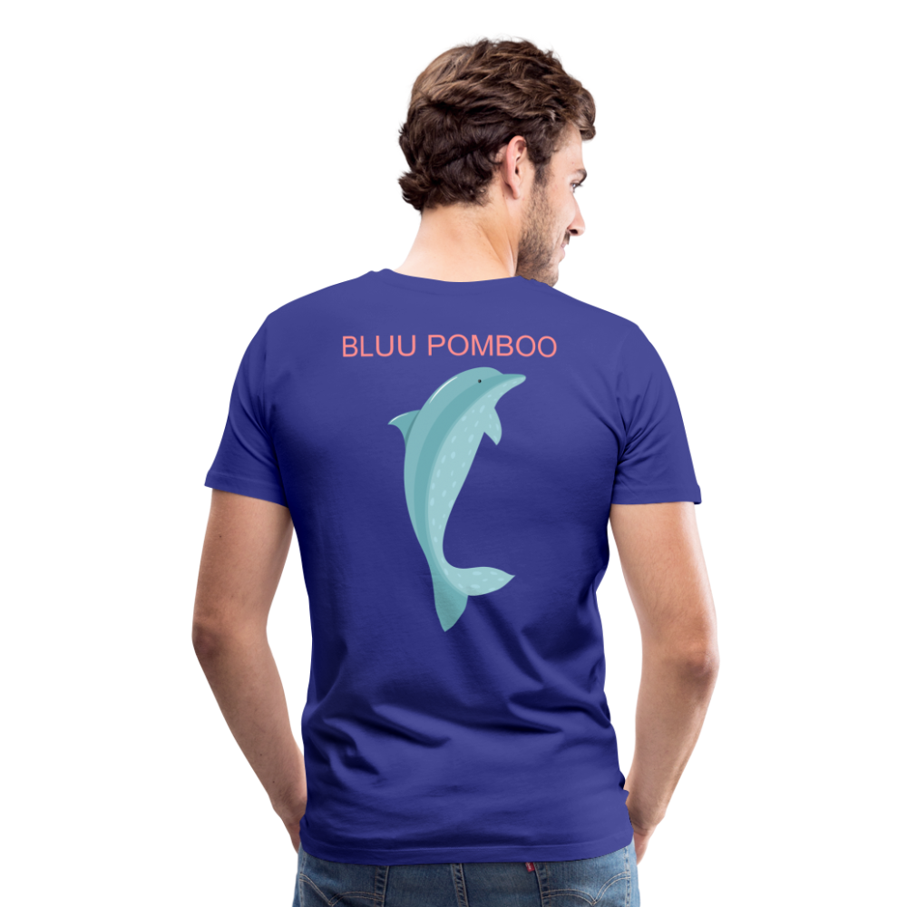 BLUU POMBOO Männer Premium T-Shirt - Königsblau