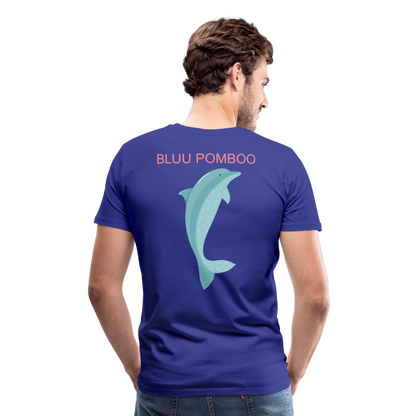 BLUU POMBOO Männer Premium T-Shirt - Königsblau