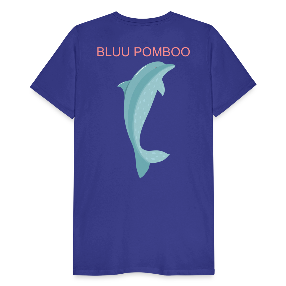 BLUU POMBOO Männer Premium T-Shirt - Königsblau