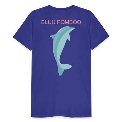 BLUU POMBOO Männer Premium T-Shirt - Königsblau