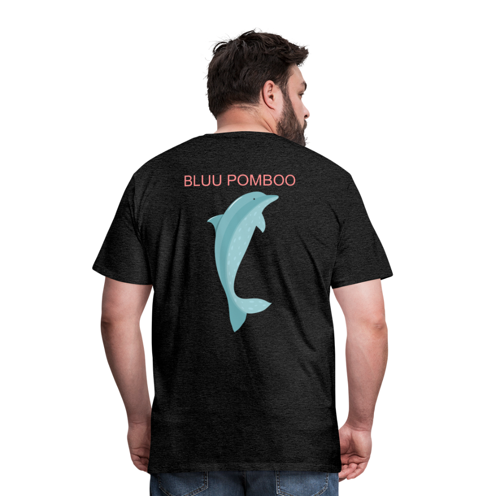 BLUU POMBOO Männer Premium T-Shirt - Anthrazit