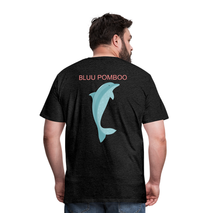 BLUU POMBOO Männer Premium T-Shirt - Anthrazit