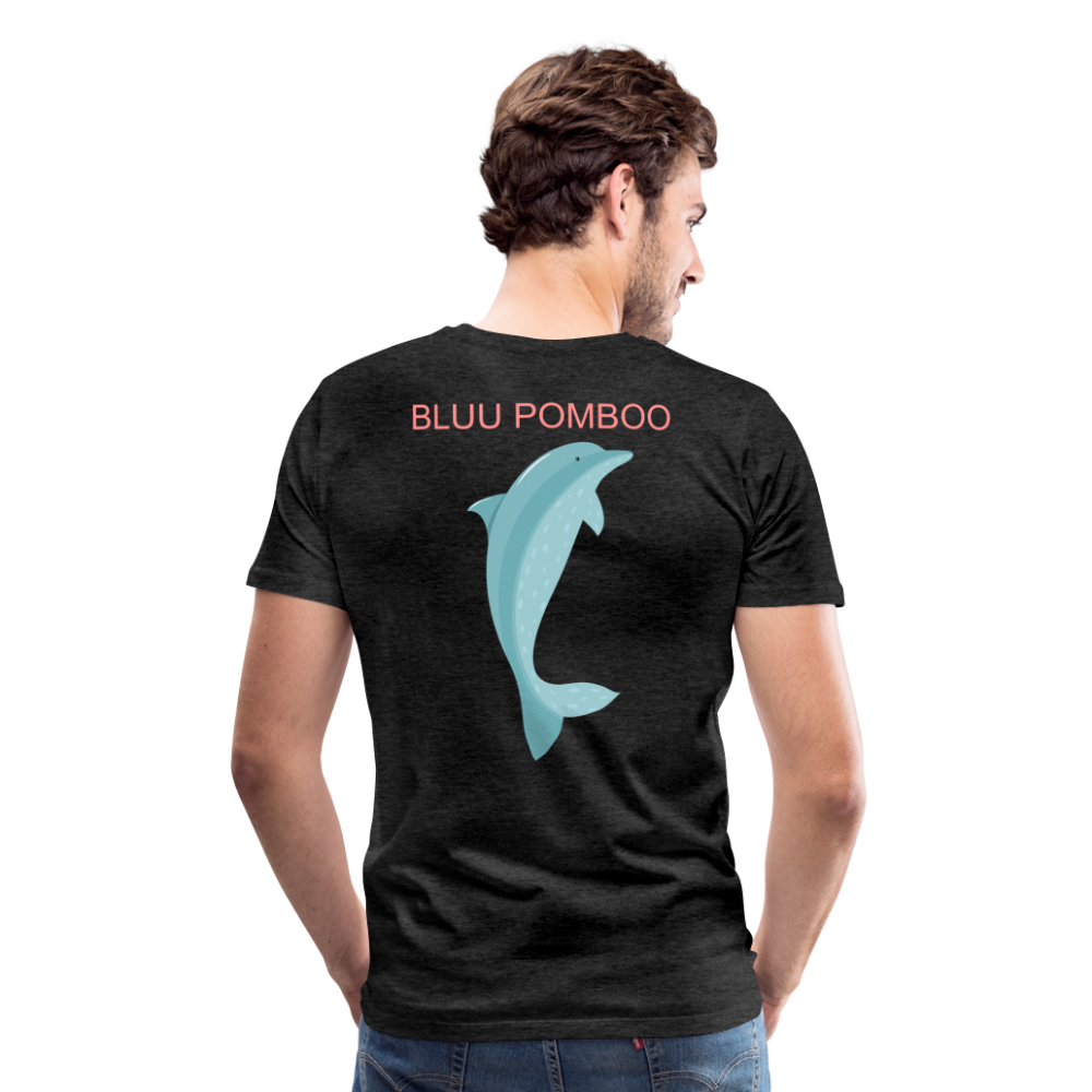 BLUU POMBOO Männer Premium T-Shirt - Anthrazit