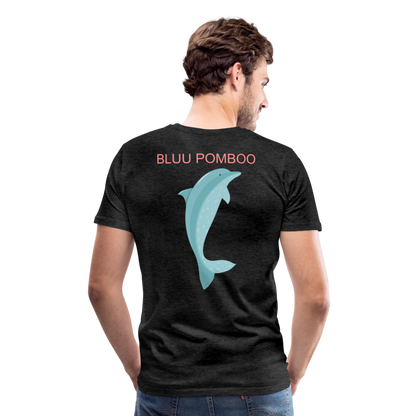 BLUU POMBOO Männer Premium T-Shirt - Anthrazit