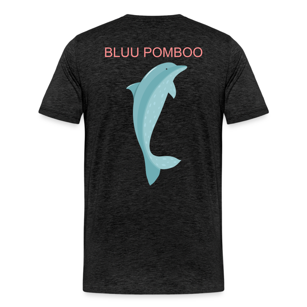 BLUU POMBOO Männer Premium T-Shirt - Anthrazit