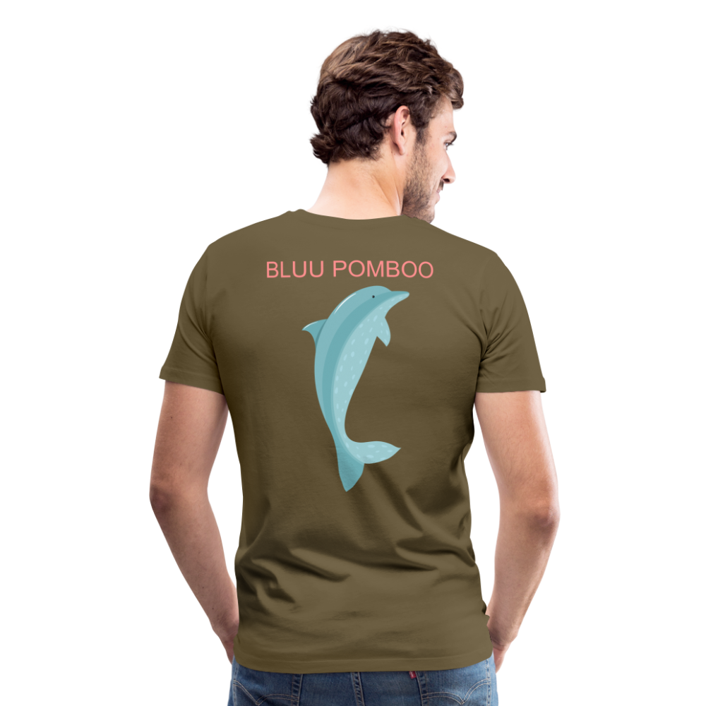 BLUU POMBOO Männer Premium T-Shirt - Khaki