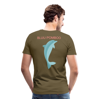 BLUU POMBOO Männer Premium T-Shirt - Khaki