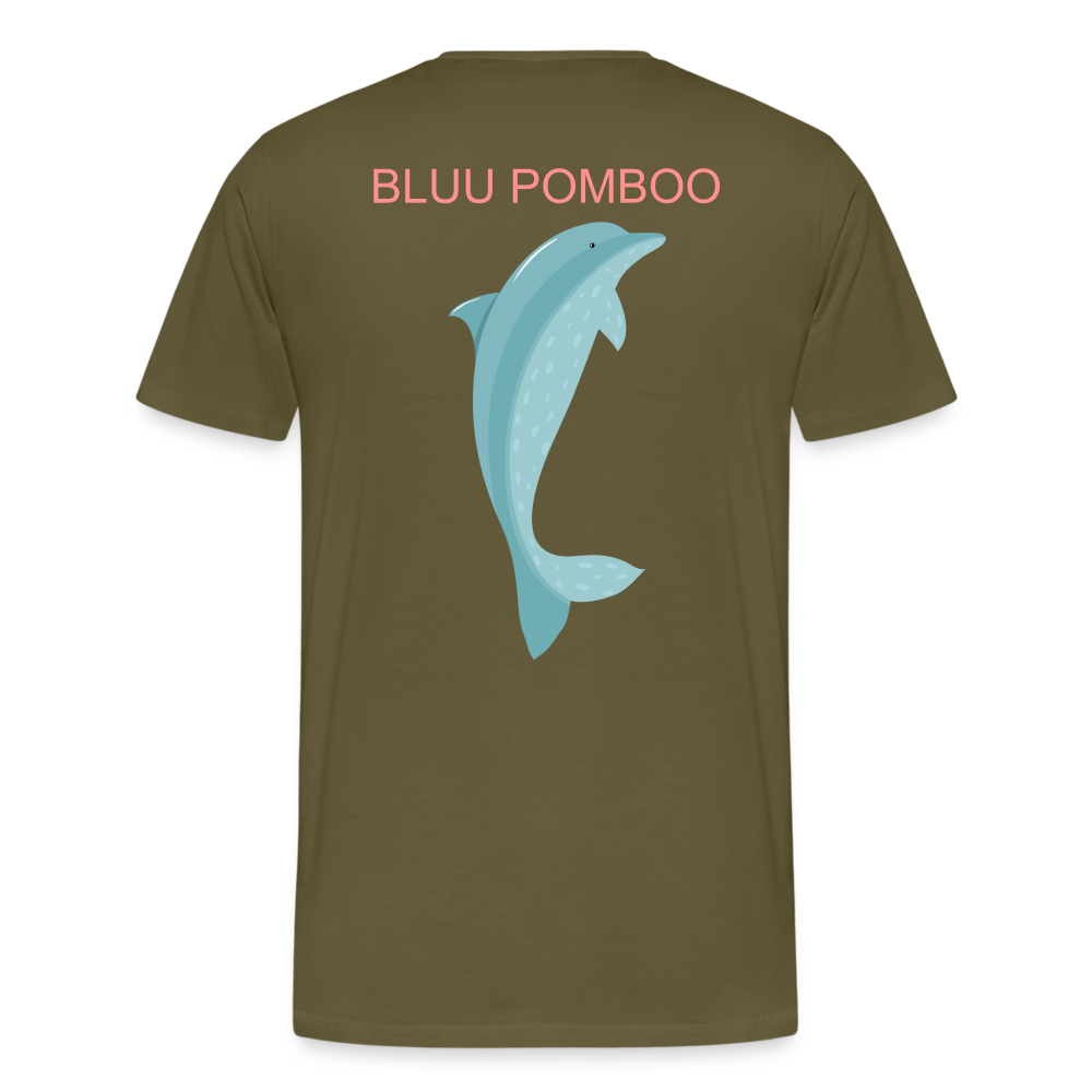 BLUU POMBOO Männer Premium T-Shirt - Khaki