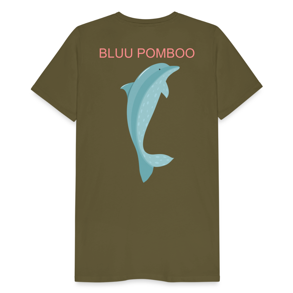 BLUU POMBOO Männer Premium T-Shirt - Khaki