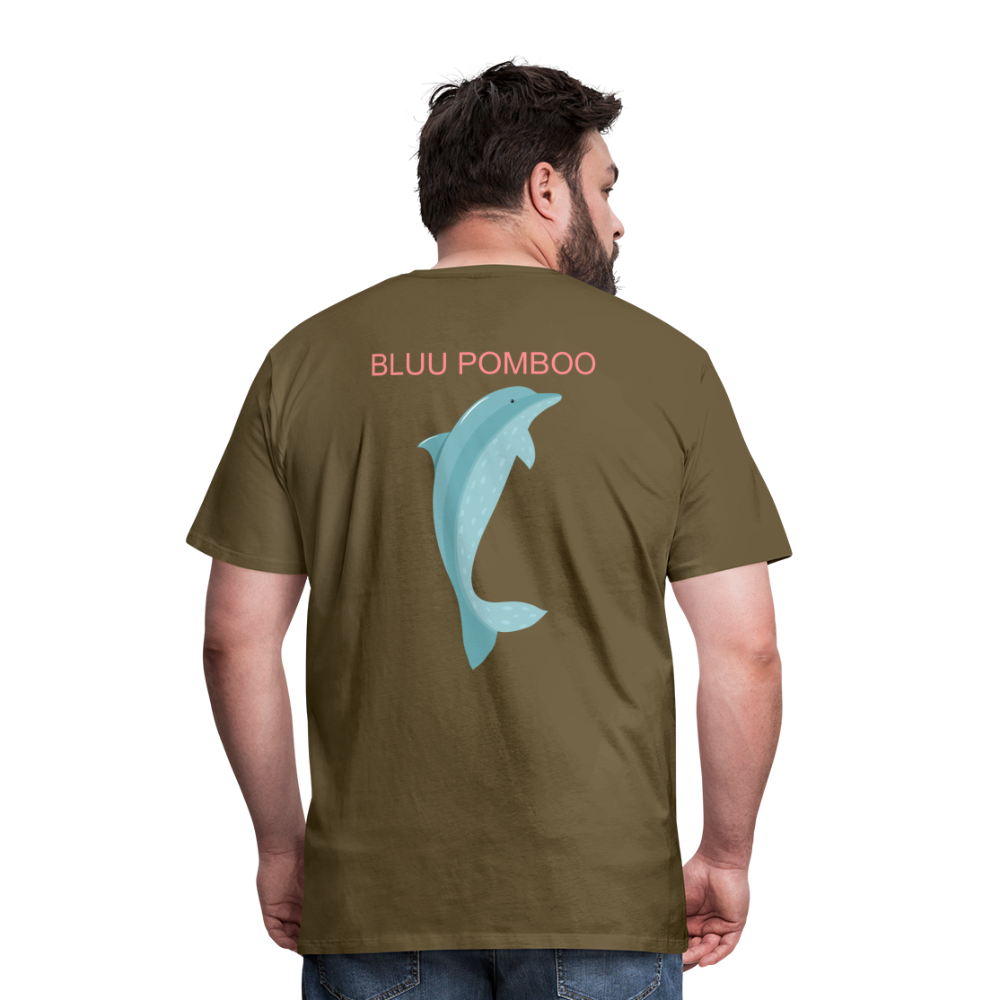 BLUU POMBOO Männer Premium T-Shirt - Khaki