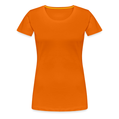 Frauen Premium T-Shirt - Orange