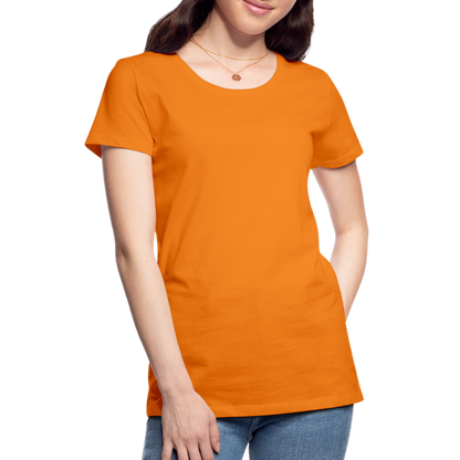 Frauen Premium T-Shirt - Orange