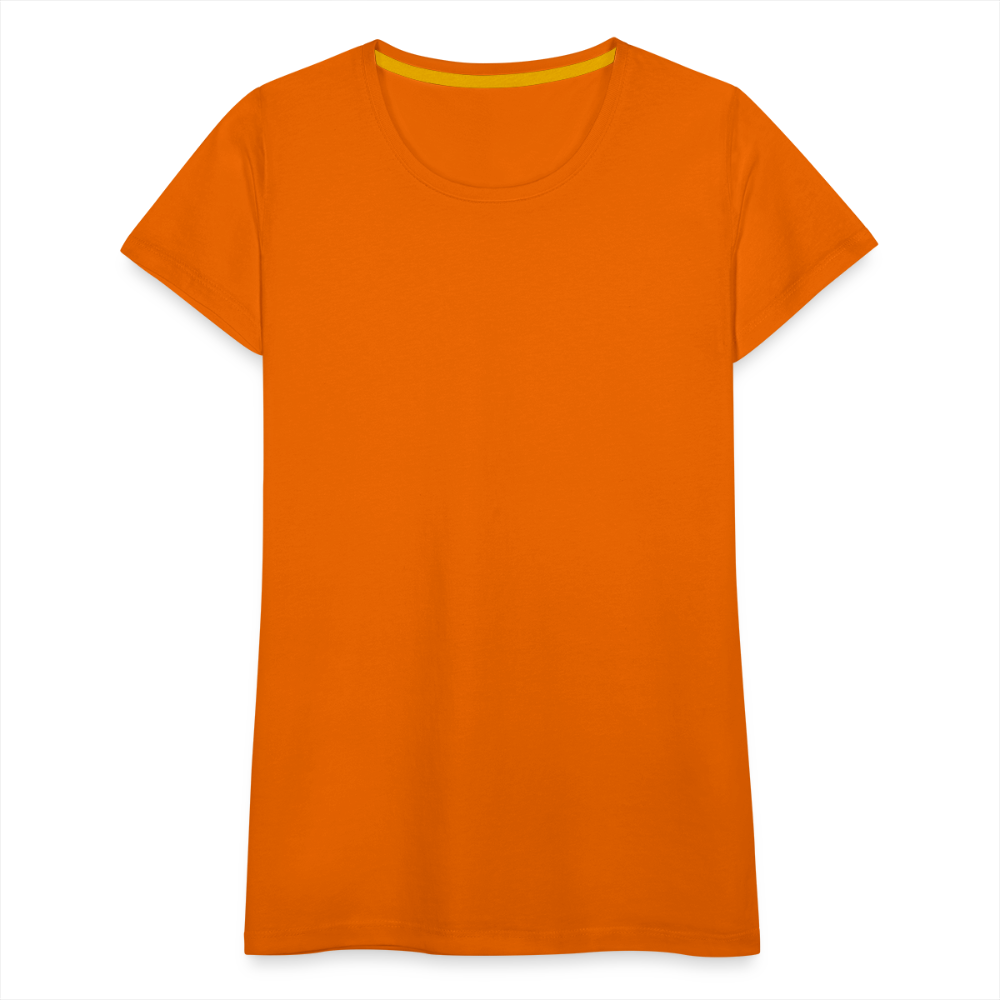 Frauen Premium T-Shirt - Orange