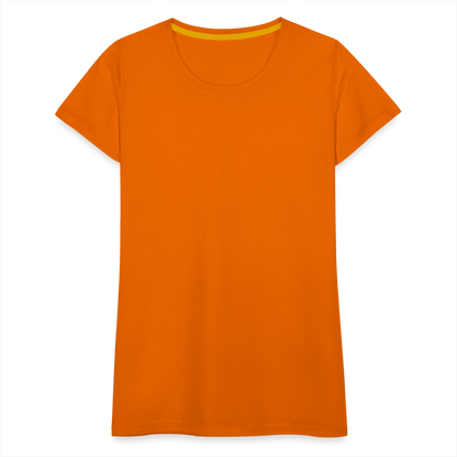 Frauen Premium T-Shirt - Orange