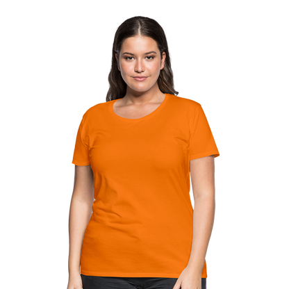 Frauen Premium T-Shirt - Orange