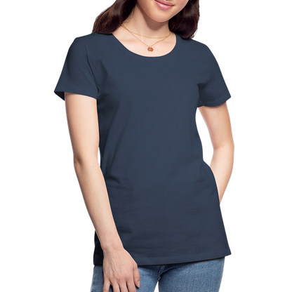 Frauen Premium T-Shirt - Navy