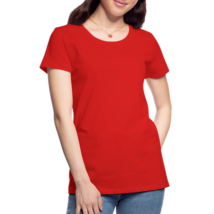 Frauen Premium T-Shirt - Rot