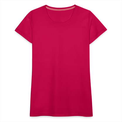 Frauen Premium T-Shirt - dunkles Pink