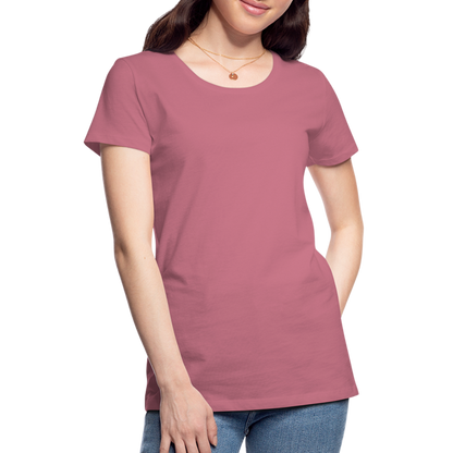 Frauen Premium T-Shirt - Malve