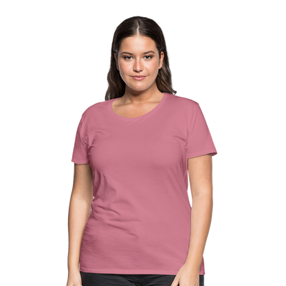 Frauen Premium T-Shirt - Malve