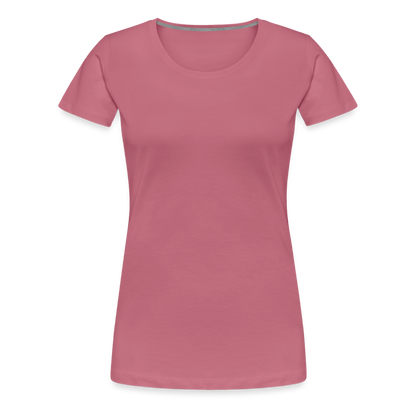 Frauen Premium T-Shirt - Malve