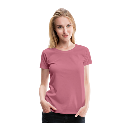 Frauen Premium T-Shirt - Malve