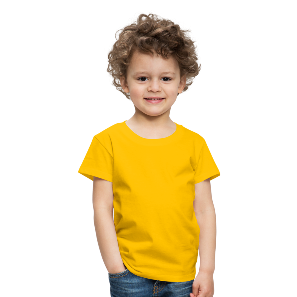 Kinder Premium T-Shirt - Sonnengelb