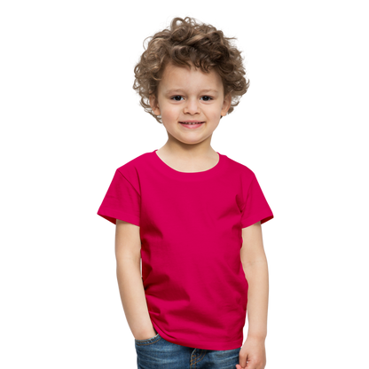 Kinder Premium T-Shirt - dunkles Pink