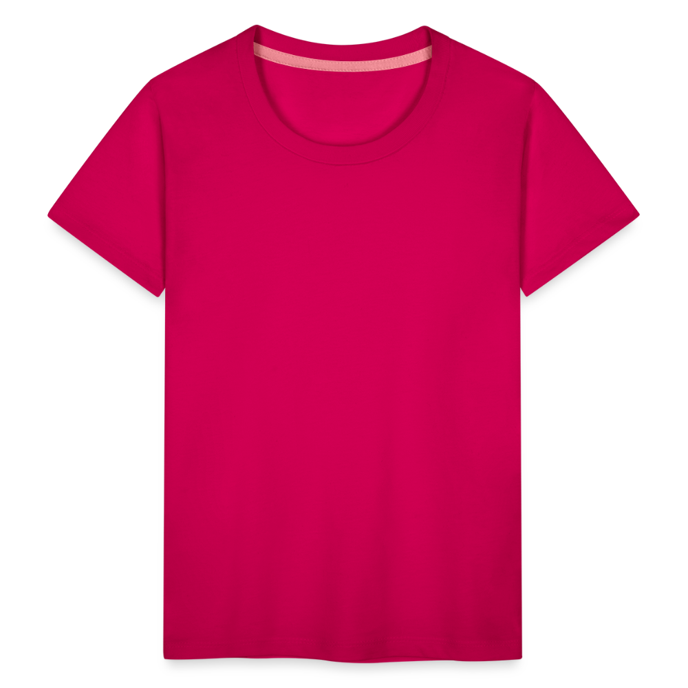 Kinder Premium T-Shirt - dunkles Pink