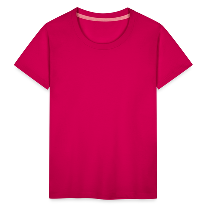 Kinder Premium T-Shirt - dunkles Pink