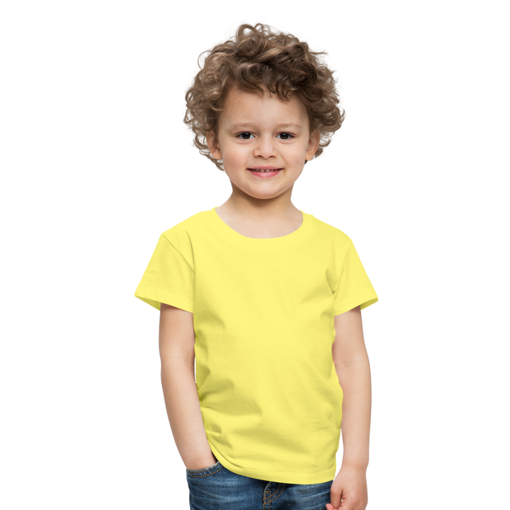 Kinder Premium T-Shirt - Gelb