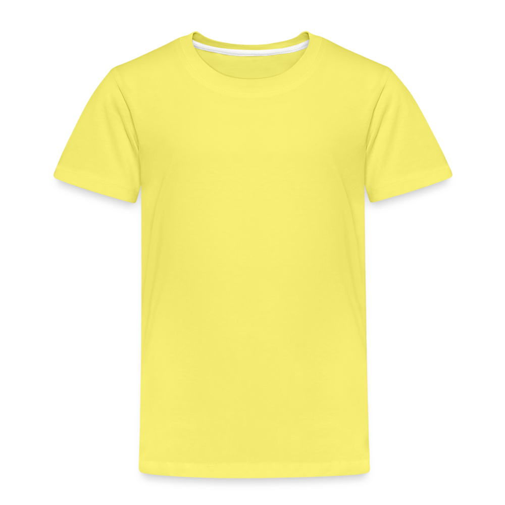 Kinder Premium T-Shirt - Gelb