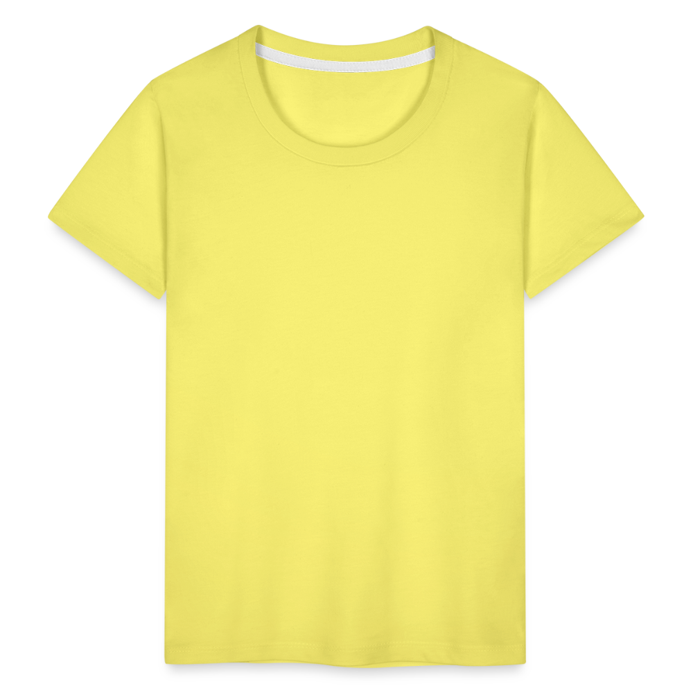 Kinder Premium T-Shirt - Gelb