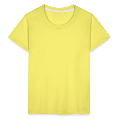 Kinder Premium T-Shirt - Gelb