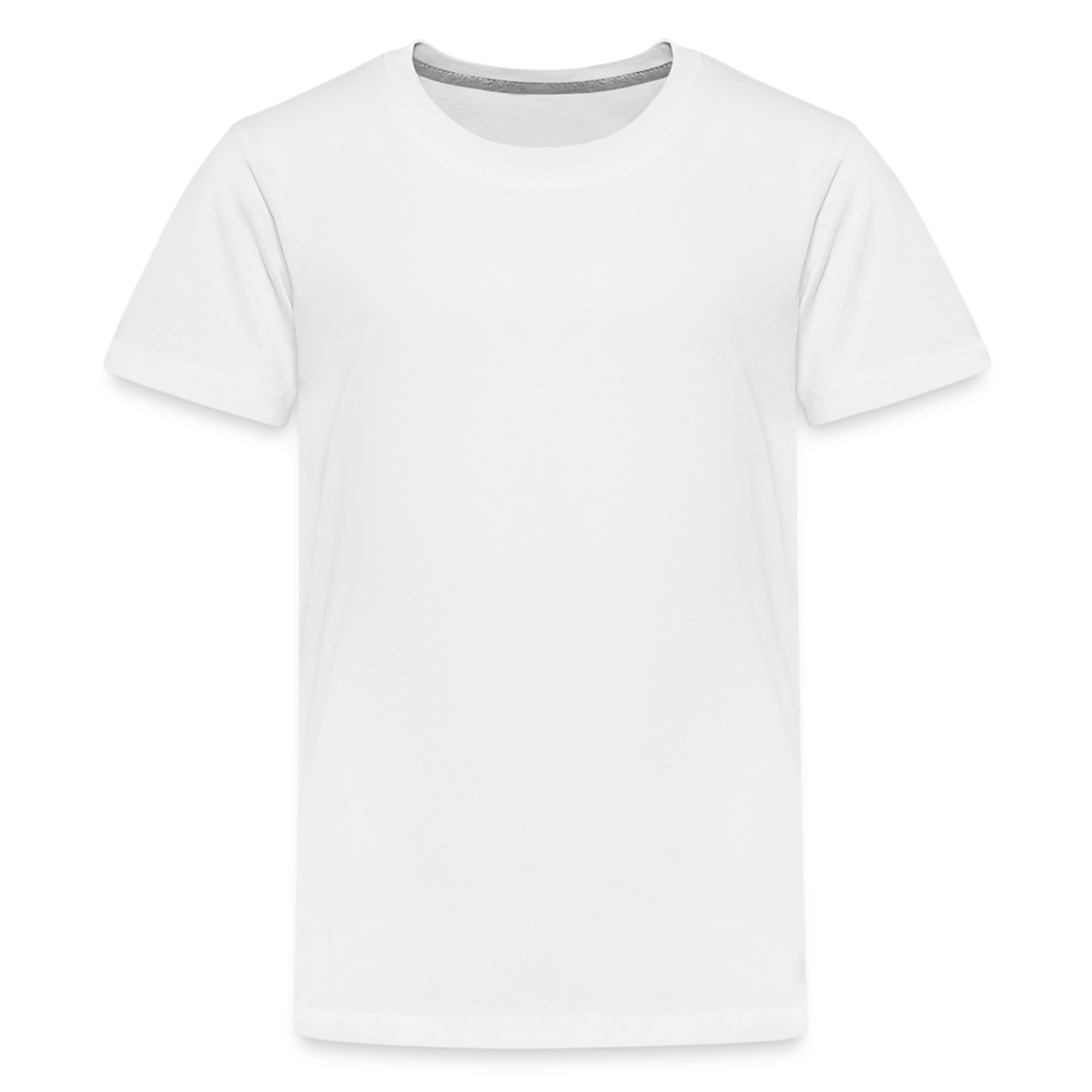 Teenager Premium T-Shirt - weiß