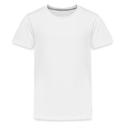 Teenager Premium T-Shirt - weiß