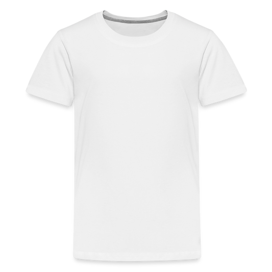 Teenager Premium T-Shirt - weiß